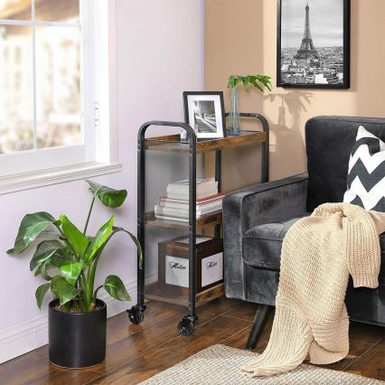 Desserte MARGE marron/noir