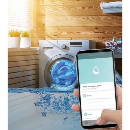 Détecteur de fuite d'eau connecté 3xAAA Wi-Fi Tuya