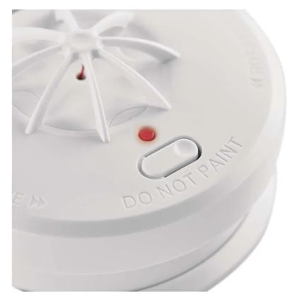 Détecteur de fumée alimenté par 1 pile 9 V