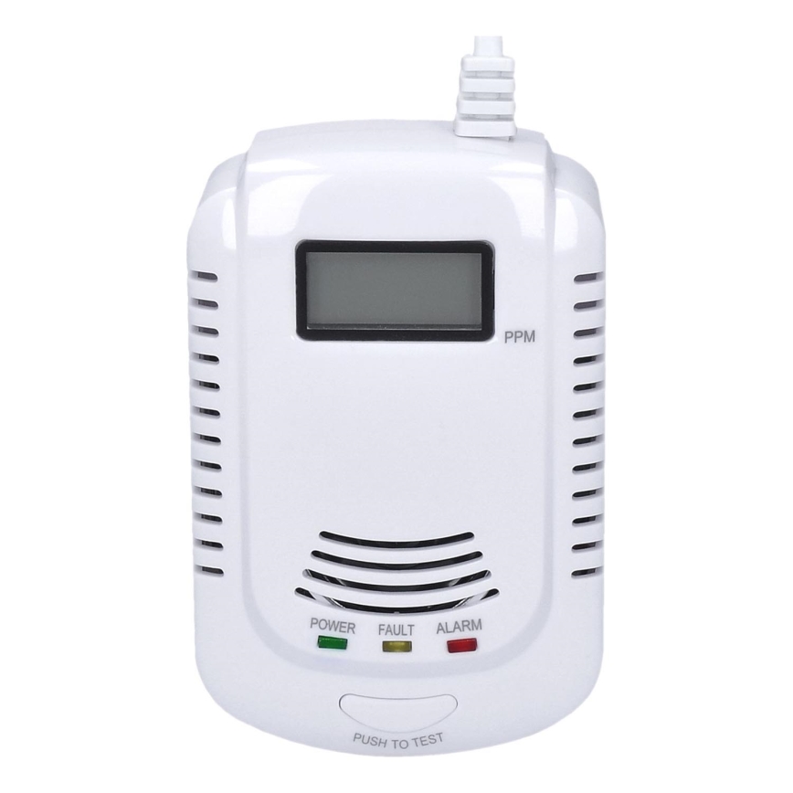 Détecteur de monoxyde de carbone et de gaz inflammables 230V