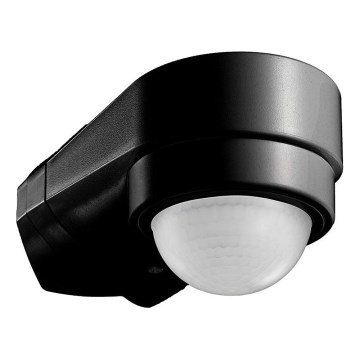 Détecteur de mouvement extérieur infrarouge 240° 600W/230V IP65 noir