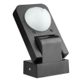Détecteur de mouvement extérieur infrarouge 360° 1000W/230V IP65 noir