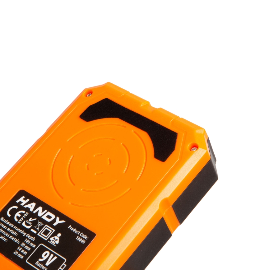 Détecteur multifonction numérique 9V (1x6LR61) IP54 orange
