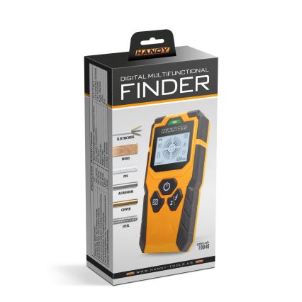 Détecteur multifonction numérique 9V (1x6LR61) IP54 orange