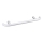 Deurhandgreep 70x4 cm RVS/wit