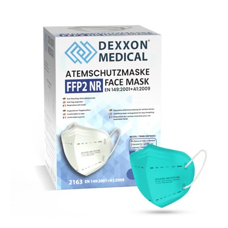 DEXXON MEDICAL Masque FFP2 NR Turquoise 1 pc