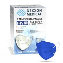 DEXXON MEDISCH Diepblauw masker FFP2 NR 1 st