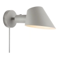 DFTP by Nordlux - Applique murale STAY 1xE27/60W/230V gris