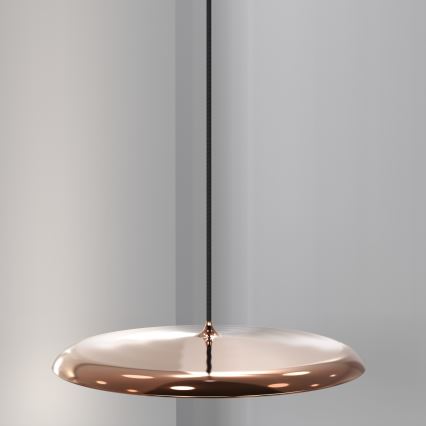 DFTP by Nordlux - Dimbare LED hanglamp aan een koord ARTIST LED/24W/230V diameter 40 cm koper