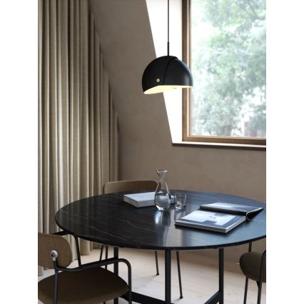 DFTP by Nordlux - Hanglamp aan een koord met verstelbare lampenkap ALIGN 1xE27/15W/230V zwart