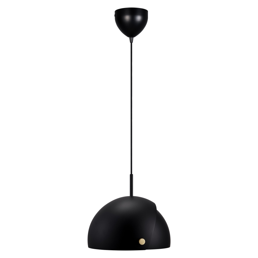 DFTP by Nordlux - Hanglamp aan een koord met verstelbare lampenkap ALIGN 1xE27/15W/230V zwart