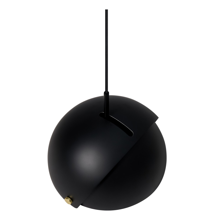 DFTP by Nordlux - Hanglamp aan een koord met verstelbare lampenkap ALIGN 1xE27/15W/230V zwart
