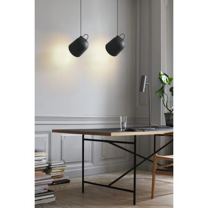 DFTP by Nordlux - Hanglamp aan kabel ANGLE 1xE27/25W/230V zwart