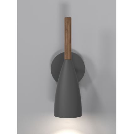 DFTP by Nordlux - Spot mural PURE 1xGU10/8W/230V gris