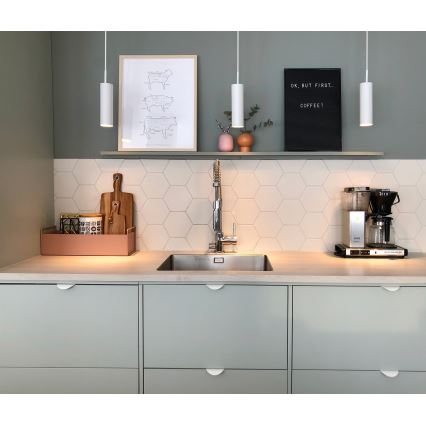 DFTP by Nordlux - Suspension sur câble MIB 1xGU10/8W/230V blanche