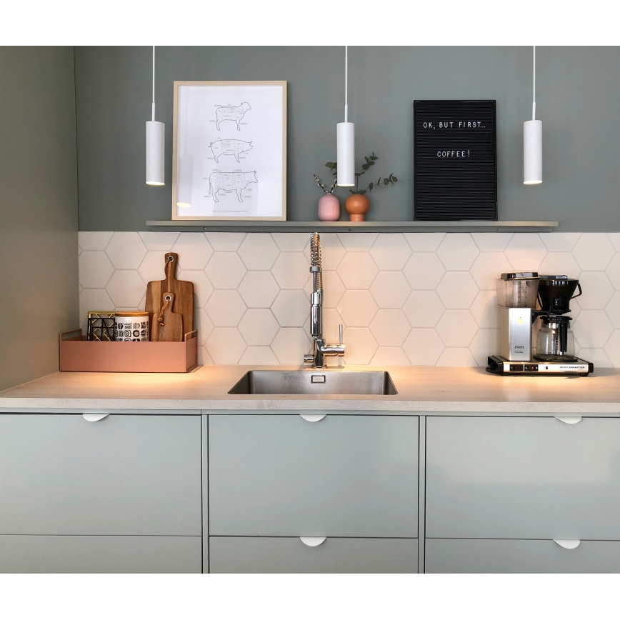 DFTP by Nordlux - Suspension sur câble MIB 1xGU10/8W/230V blanche