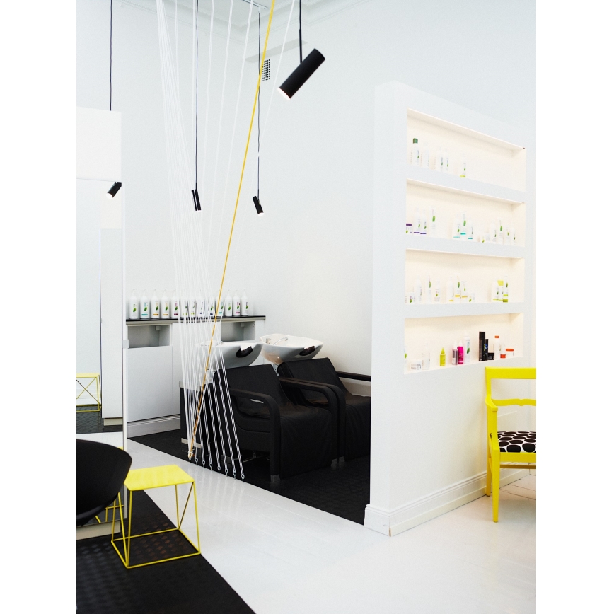 DFTP by Nordlux - Suspension sur câble MIB 1xGU10/8W/230V noir