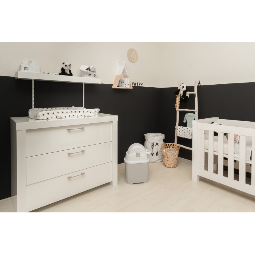 DiaperChamp - Luierbak ONE grijs