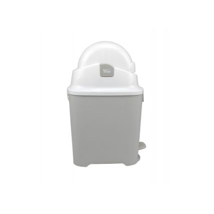 DiaperChamp - Luierbak ONE HANDSFREE grijs