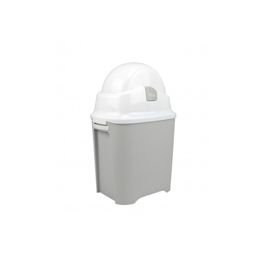 DiaperChamp - Luierbak ONE HANDSFREE grijs