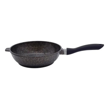 Diepe koekenpan KITCHISIMO 28 cm, zwart