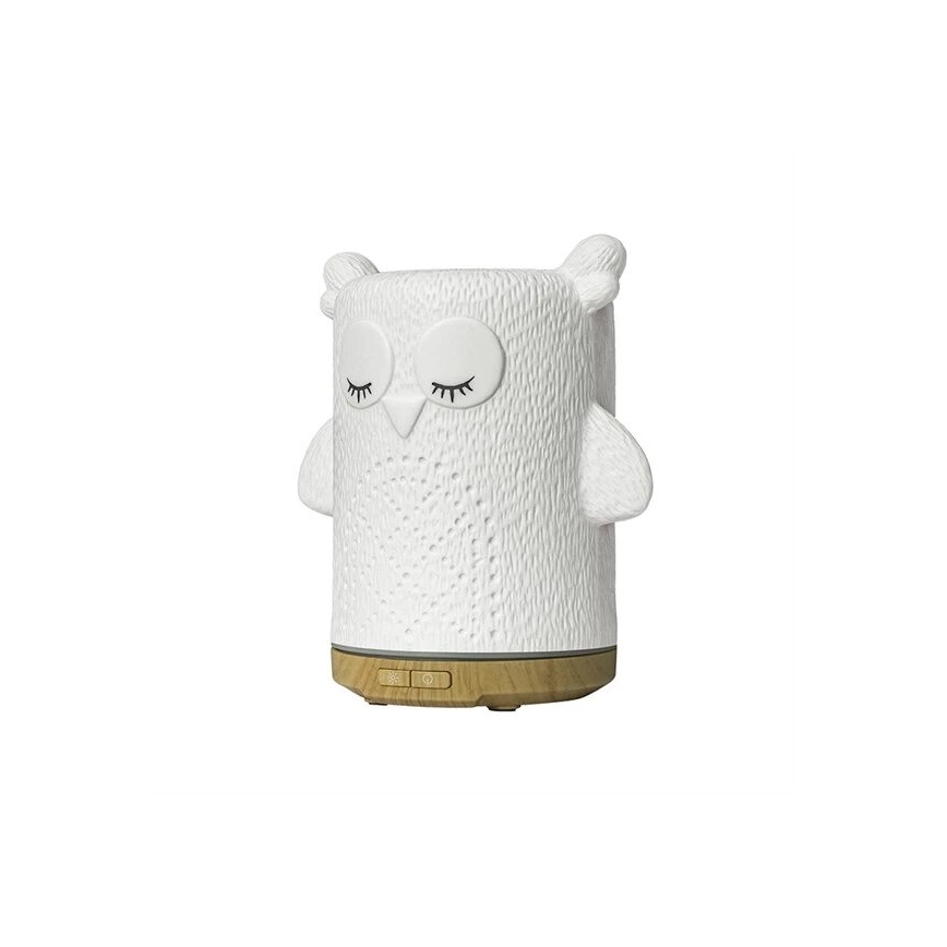 Diffuseur d'ambiance RGBW LED/8W/230V 100 ml hibou