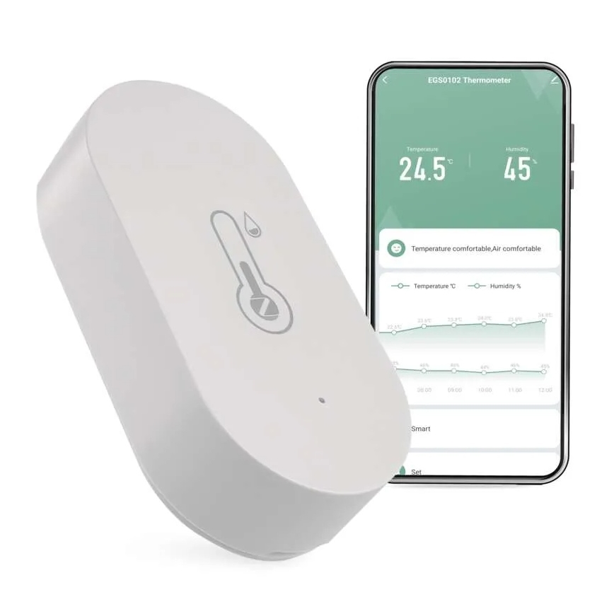 Digitaal draadloze thermometer GoSmart 1×CR2032