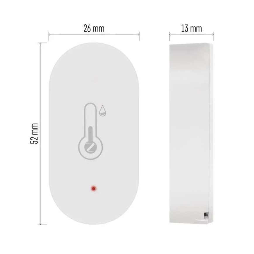 Digitaal draadloze thermometer GoSmart 1×CR2032