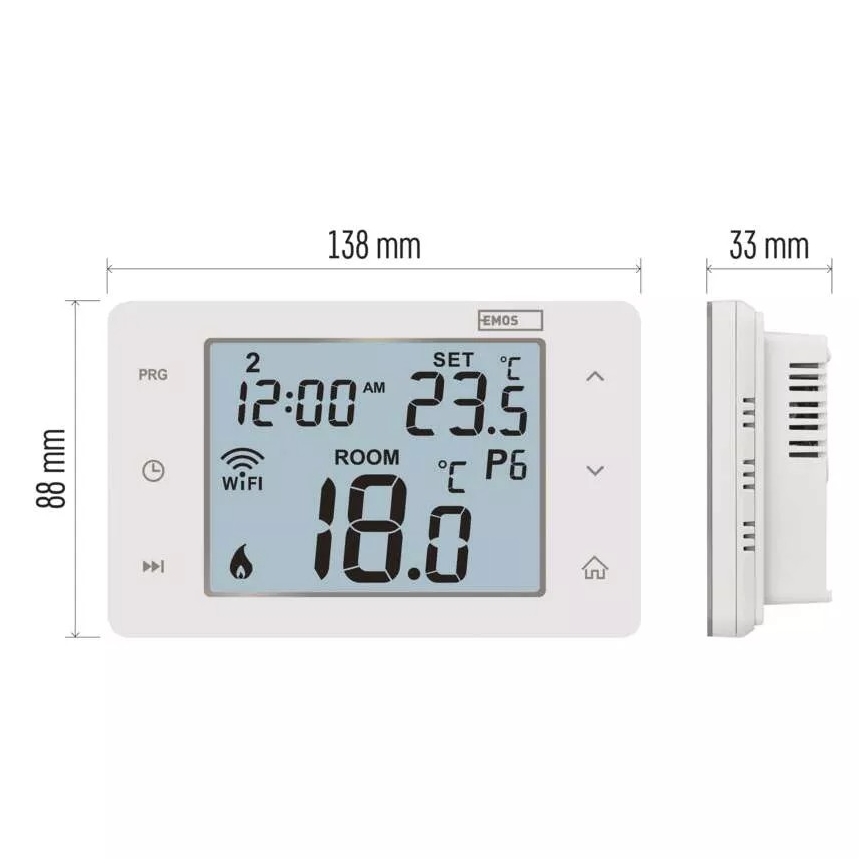 Digital thermostaat GoSmart 230V/6A