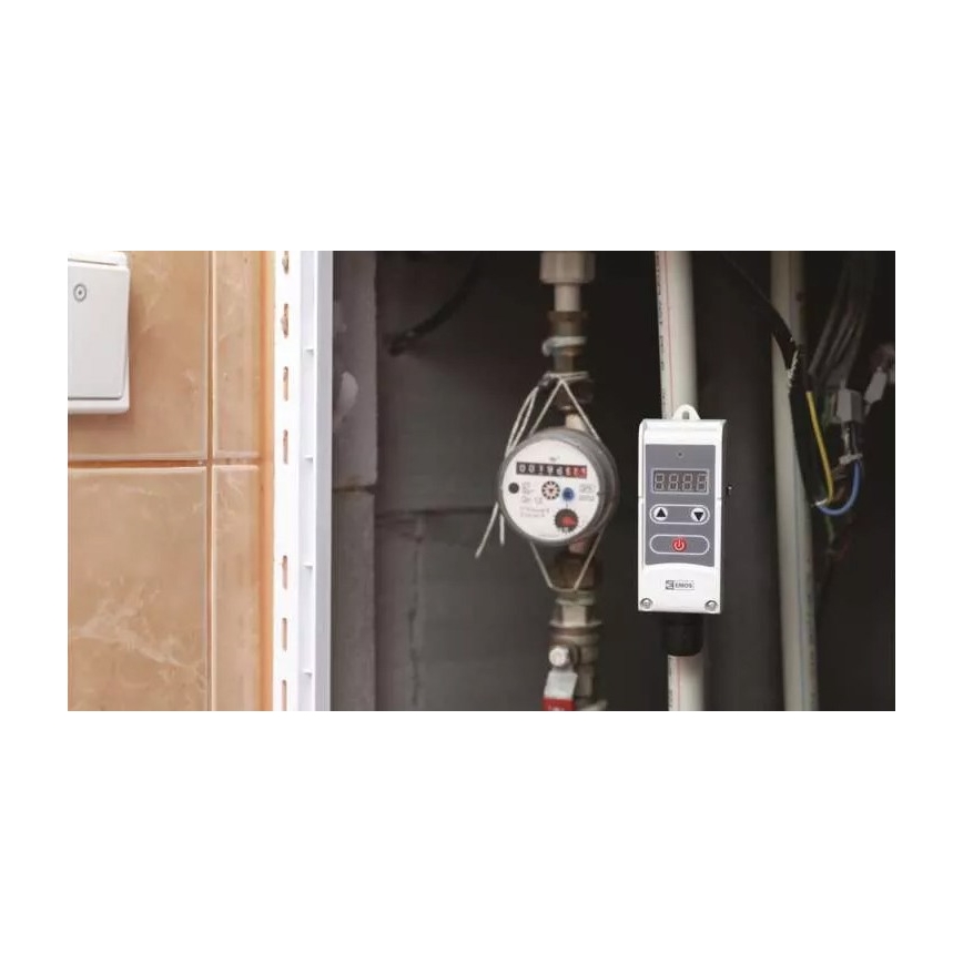 Digitale Bevestigde Thermostaat 230V
