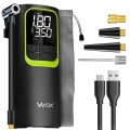 Digitale compacte draagbare compressor 5V 8000 mAh zwart