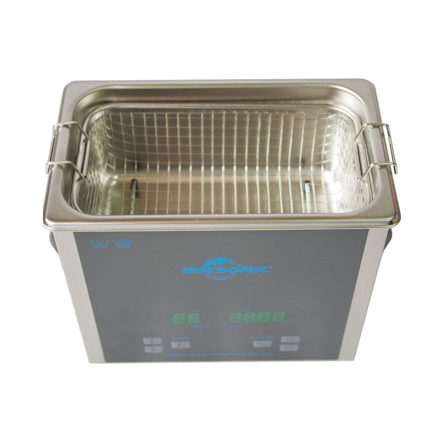 Digitale ultrasone reiniger 120W/230V 3 l