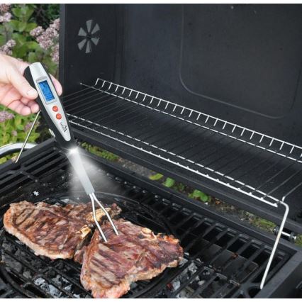 Digitale vleesthermometer 0-100°C 2xAAA