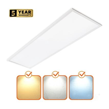 Dimbaar LED Inbouw lichtpaneel CAPRI LED/25/36/40W/230V 3000/4000/5700K IP44 30x120 cm