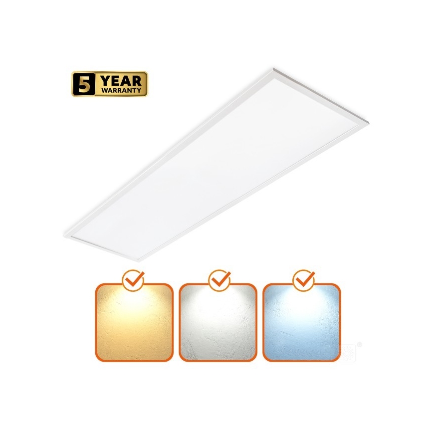 Dimbaar LED Inbouw lichtpaneel CAPRI LED/25/36/40W/230V 3000/4000/5700K UGR&lt;19 IP44 30x120 cm