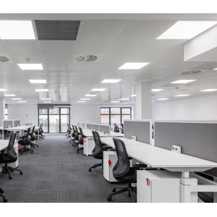 Dimbaar LED Inbouw lichtpaneel CAPRI LED/25/36/40W/230V 3000/4000/5700K UGR&lt;19 IP44 60x60 cm