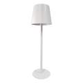 Dimbaar LED touch tafellampje LED/5W/5V USB 1200 mAh wit