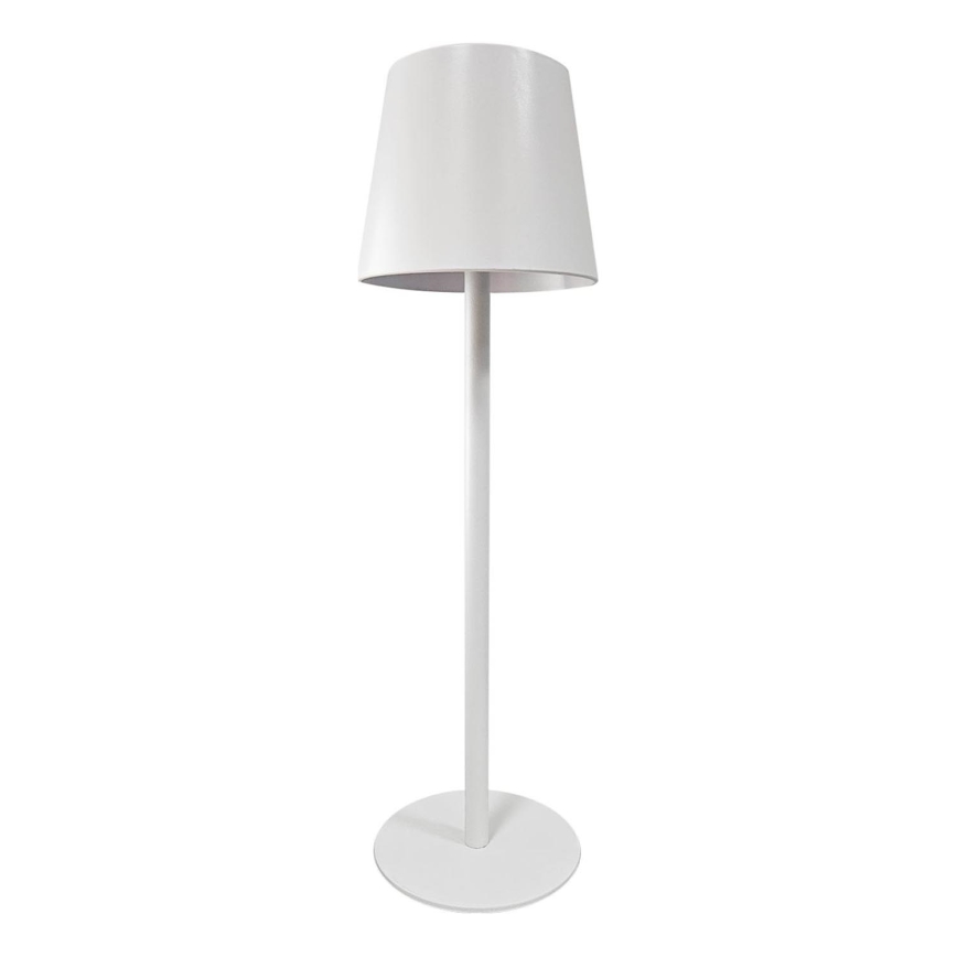 Dimbaar LED touch tafellampje LED/5W/5V USB 1200 mAh wit