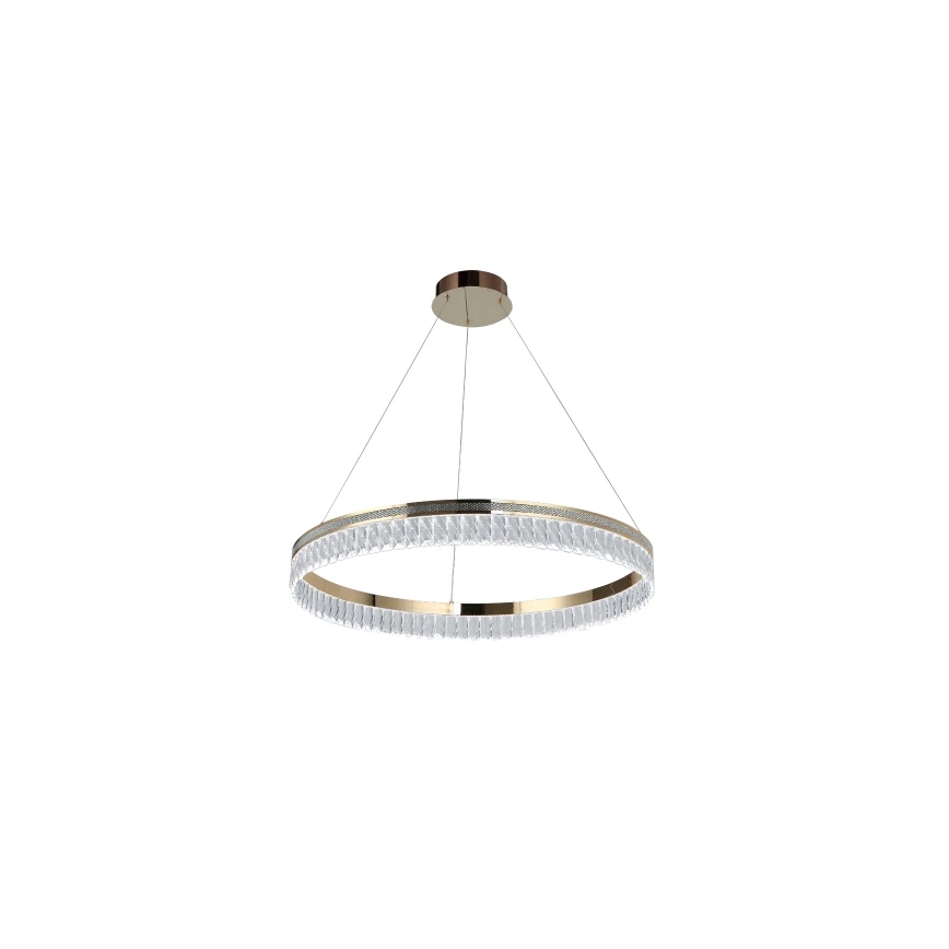 LED dimbare kristallen kroonluchter aan kabel THALIA LED/55W/230V 3000-6000K Ø 80 cm + afstandsbediening