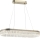 Dimbare kristallen LED-kroonluchter met kabelophanging THALIA LED/50W/230V 3000-6000K + afstandsbediening