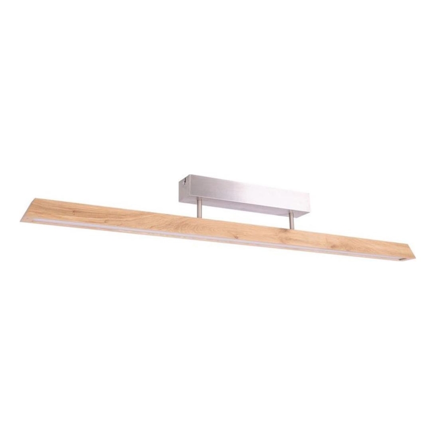 Dimbare LED bevestigde hanglamp DEROTT 3xLED/14W/230V eiken