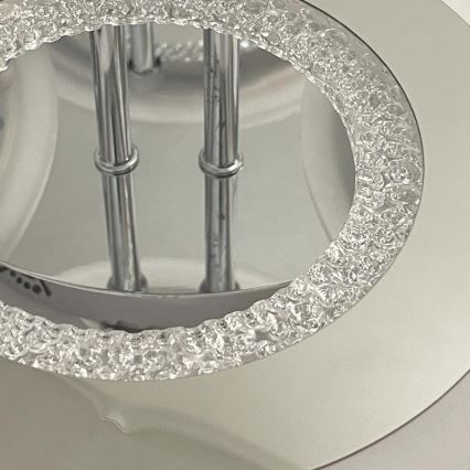 Dimbare LED bevestigde hanglamp LED/100W/230V 3000-6500K + afstandsbediening