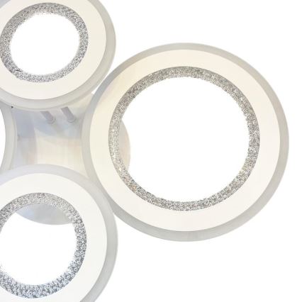 Dimbare LED bevestigde hanglamp LED/100W/230V 3000-6500K + afstandsbediening