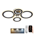 Dimbare LED bevestigde hanglamp LED/100W/230V 3000-6500K + afstandsbediening