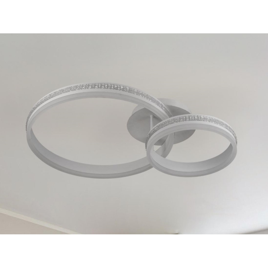 Dimbare LED bevestigde hanglamp LED/110W/230V 3000-6500K + afstandsbediening