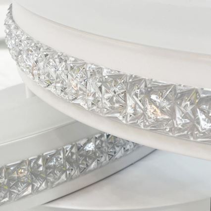 Dimbare LED bevestigde hanglamp LED/110W/230V 3000-6500K + afstandsbediening