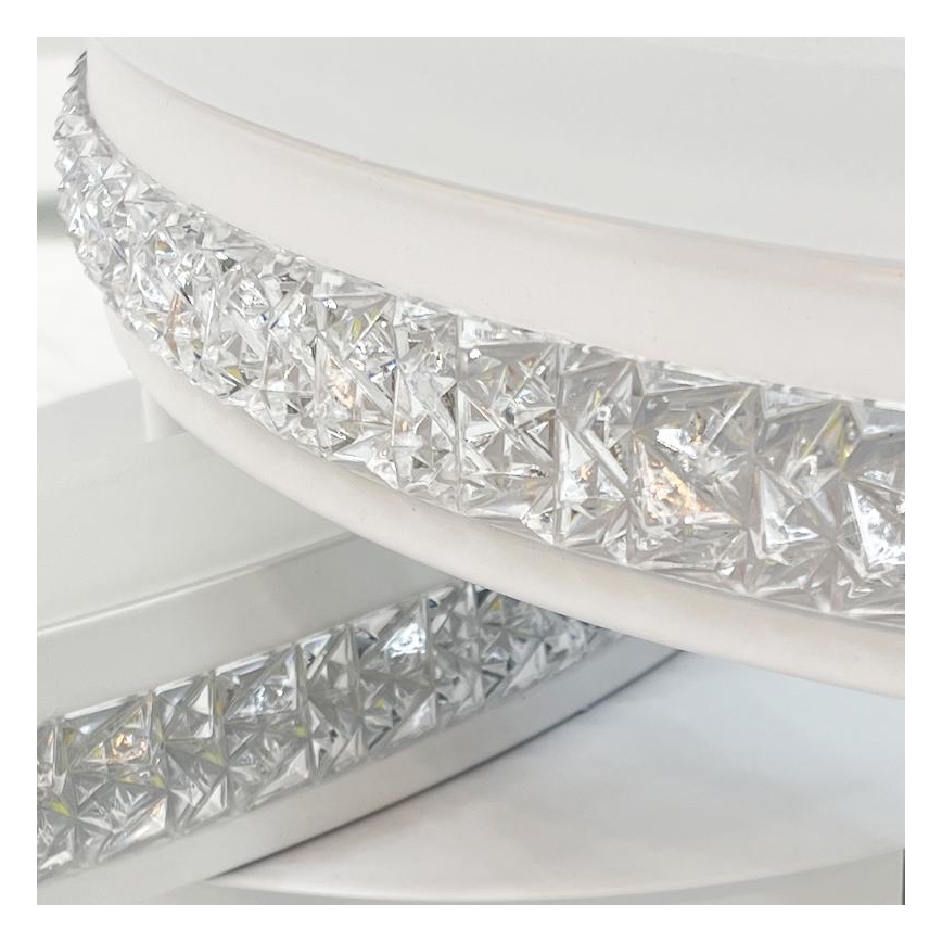 Dimbare LED bevestigde hanglamp LED/110W/230V 3000-6500K + afstandsbediening