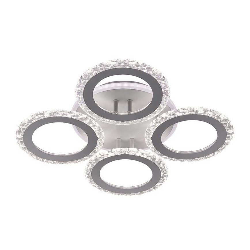 Dimbare LED bevestigde hanglamp LED/55W/230V 3000-6500K + afstandsbediening