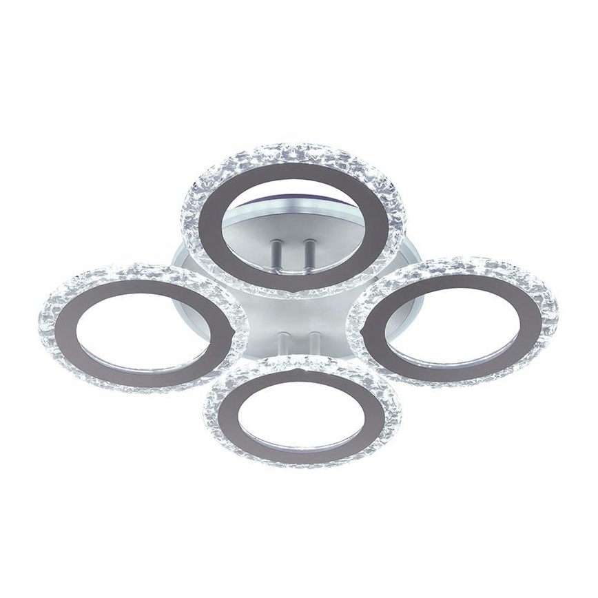 Dimbare LED bevestigde hanglamp LED/55W/230V 3000-6500K + afstandsbediening