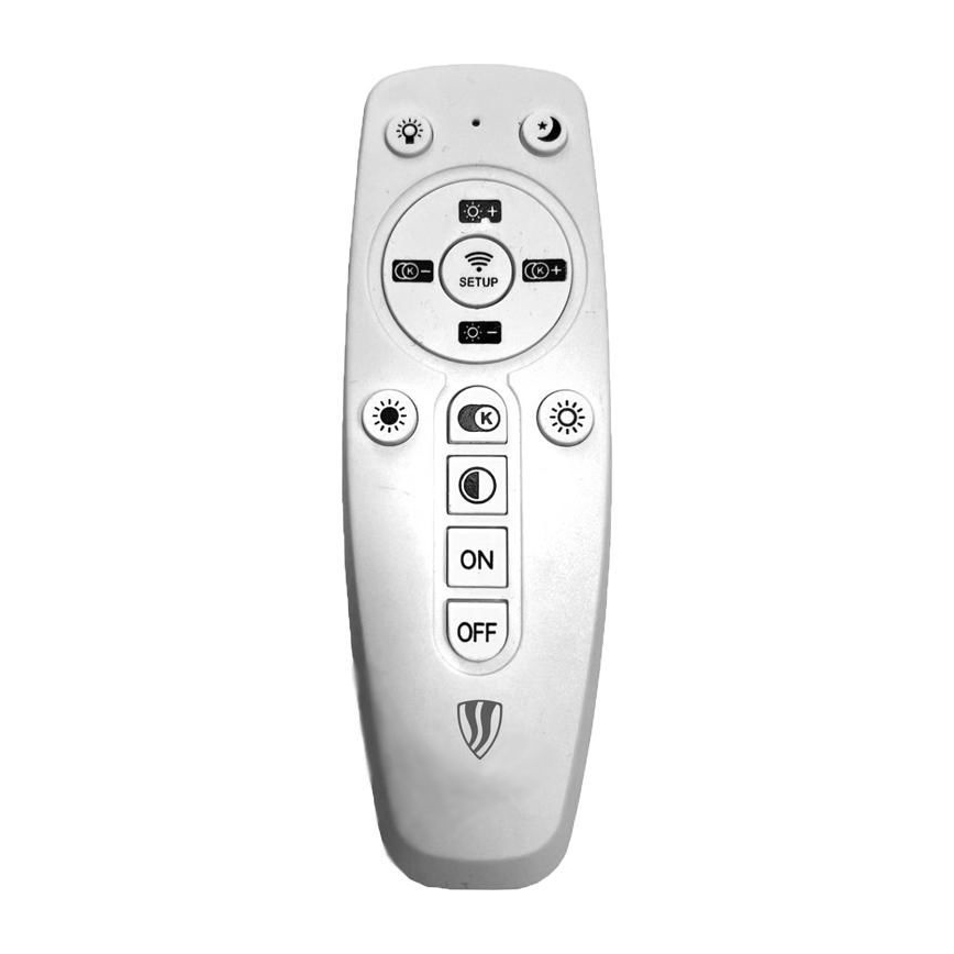 Dimbare LED bevestigde hanglamp LED/65W/230V 3000-6500K wit + afstandsbediening